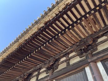 Low angle view of building against sky