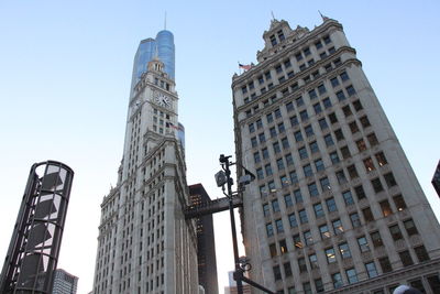 Low angle view of modern building