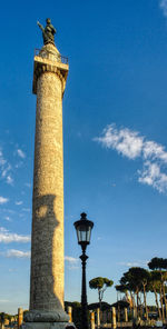 Low angle view of building against sky