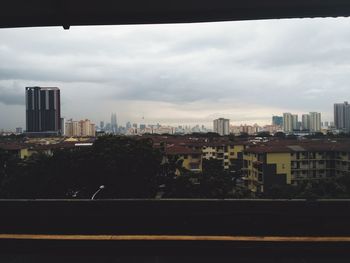 Cityscape against sky