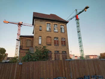 Low angle view of traditional building against sky