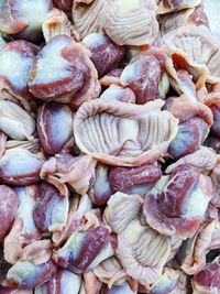 Full frame shot of onions for sale in market