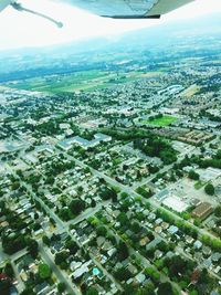 Aerial view of cityscape