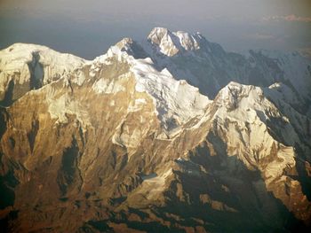 Scenic view of mountains