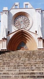 Low angle view of cathedral against sky