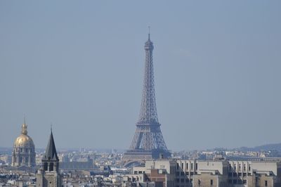 Eiffel tower with eiffel tower in background