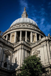 Low angle view of building against sky