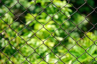 Full frame shot of chainlink fence