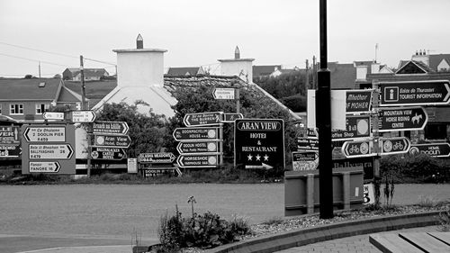 View of buildings in city