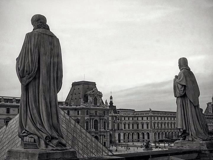 statue, human representation, sculpture, art and craft, art, creativity, architecture, built structure, building exterior, famous place, sky, travel destinations, history, tourism, travel, low angle view, international landmark, religion