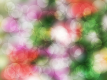 Abstract image of defocused lights