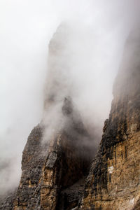 Scenic view of mountain against sky