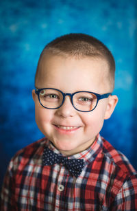 Portrait of smiling boy