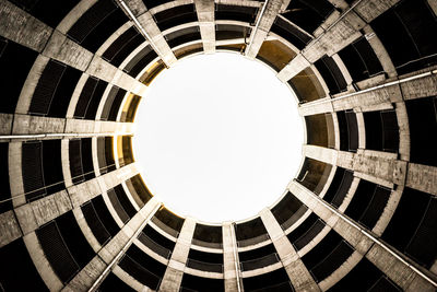 Low angle view of ceiling