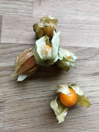 Close-up of fruits on table