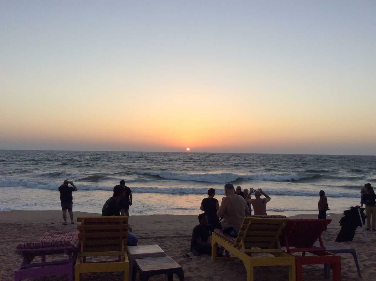 VIEW OF PEOPLE ON BEACH