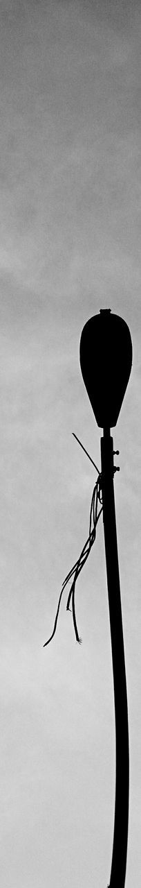 low angle view, silhouette, electricity, lighting equipment, sky, copy space, clear sky, technology, fuel and power generation, nature, street light, tranquility, no people, dusk, outdoors, pole, connection, power supply, day, tranquil scene