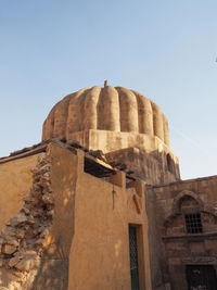 Low angle view of a temple