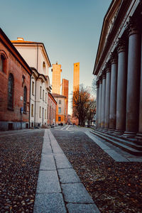 Street amidst buildings in city