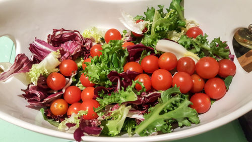 Close-up of salad in bowl