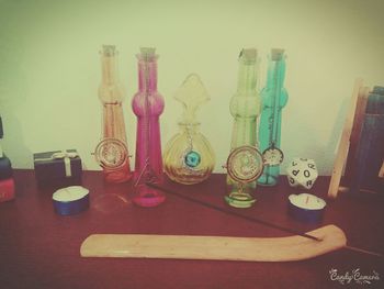 Close-up of food on table