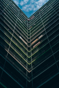 Low angle view of modern building