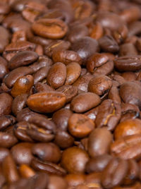 Full frame shot of coffee beans