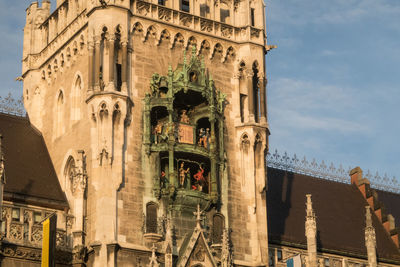 Bench in autumn forest, fussen, germany