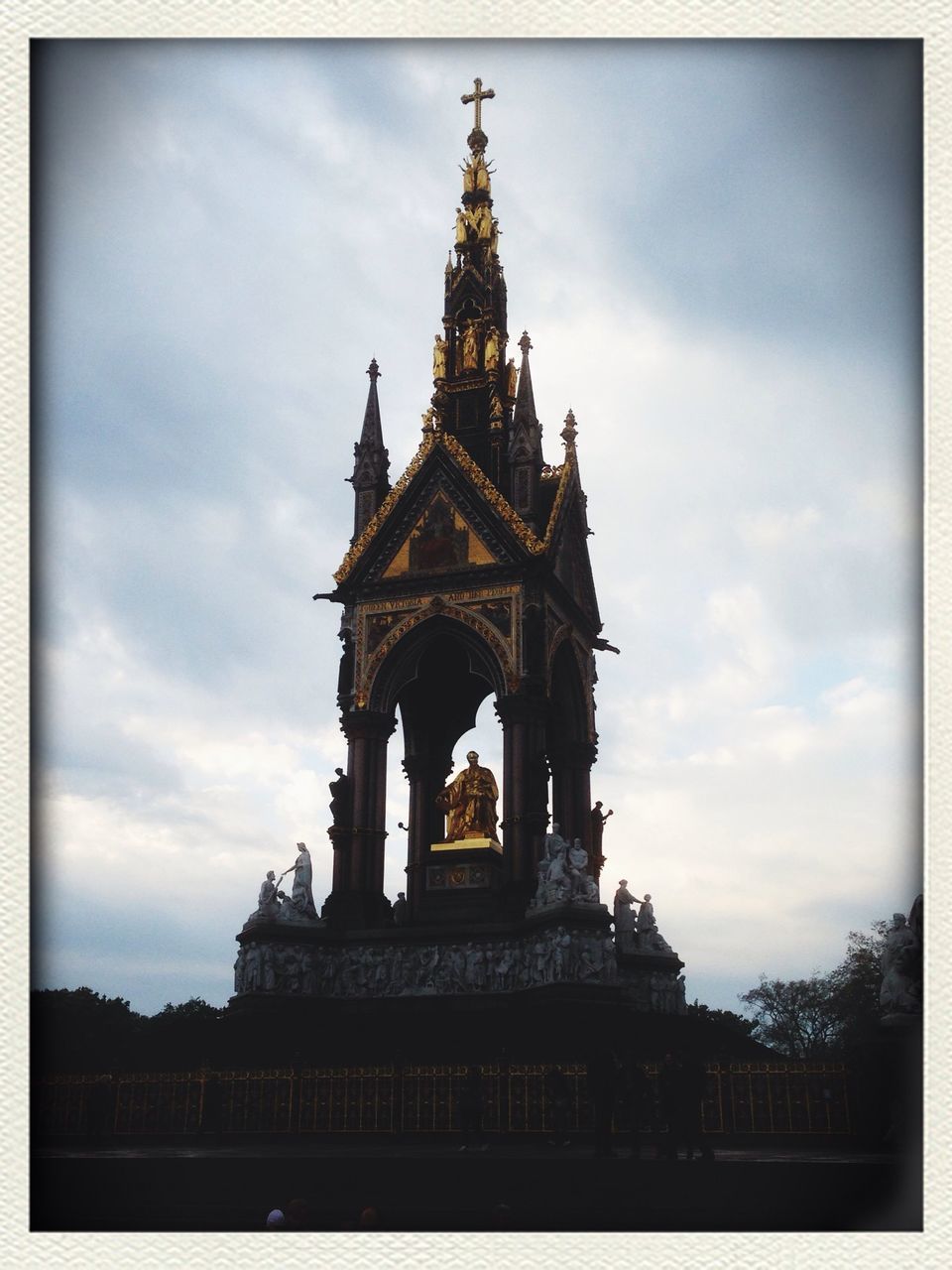 transfer print, architecture, built structure, sky, building exterior, low angle view, auto post production filter, place of worship, religion, cloud - sky, spirituality, famous place, history, clock tower, travel destinations, tower, cloud, church, cloudy