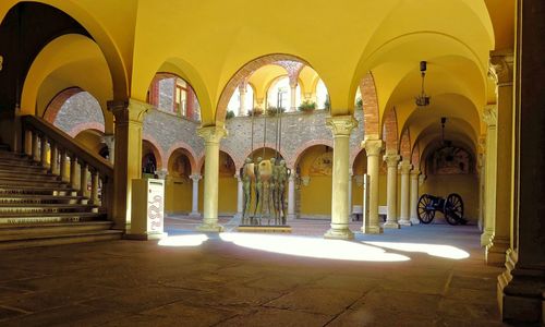 Interior of historic building