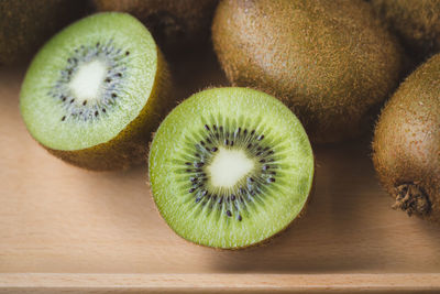 Close-up of fruits on table