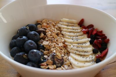 Close-up of food in plate