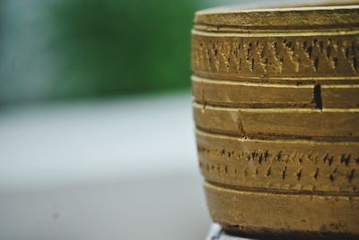 Close-up of jar