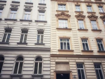 Low angle view of building against the sky