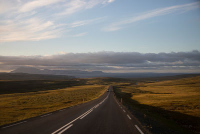 Summer road, iceland