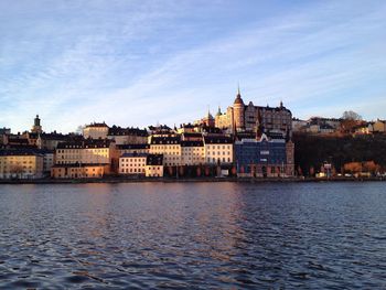 River with buildings in background