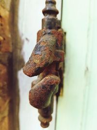 Close-up of rusty metal