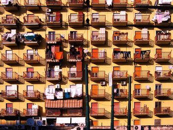 Full frame shot of balcony