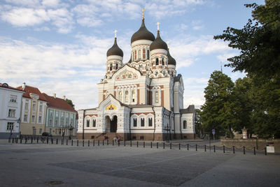 Orthodox cathedral in tallinn, estonia