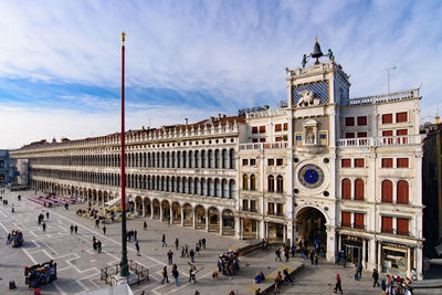 Group of people in historic building