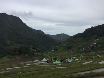 Panoramic view of landscape against sky