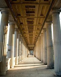 Corridor of building