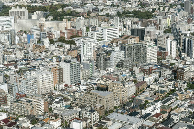 Full frame shot of modern buildings in city