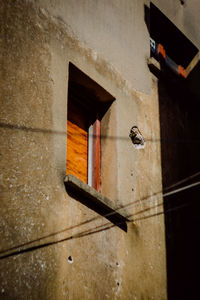 Low angle view of old building