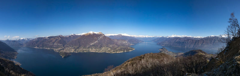 Landscape of lake como