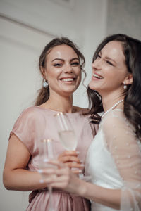 Portrait of a smiling young woman