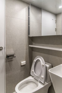 Interior of bathroom