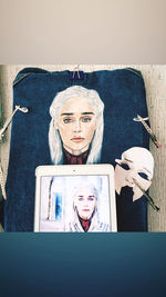 Portrait of a young woman