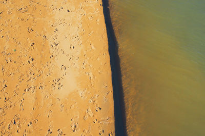 Full frame shot of sea shore