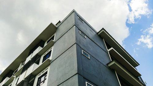 Low angle view of building against sky